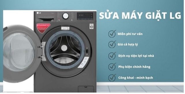 Sưa máy giặt tại Long Biên